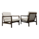 Mid Century Modern Armchairs By Zenon Bączyk, 1960's, Set Of 2