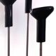 Three lamps model 1073/3 Gino Sarfatti