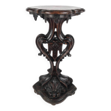 Richly carved walnut harness, 18th century