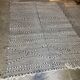 Tapis berbère Kilim noir et blanc 280x185cm