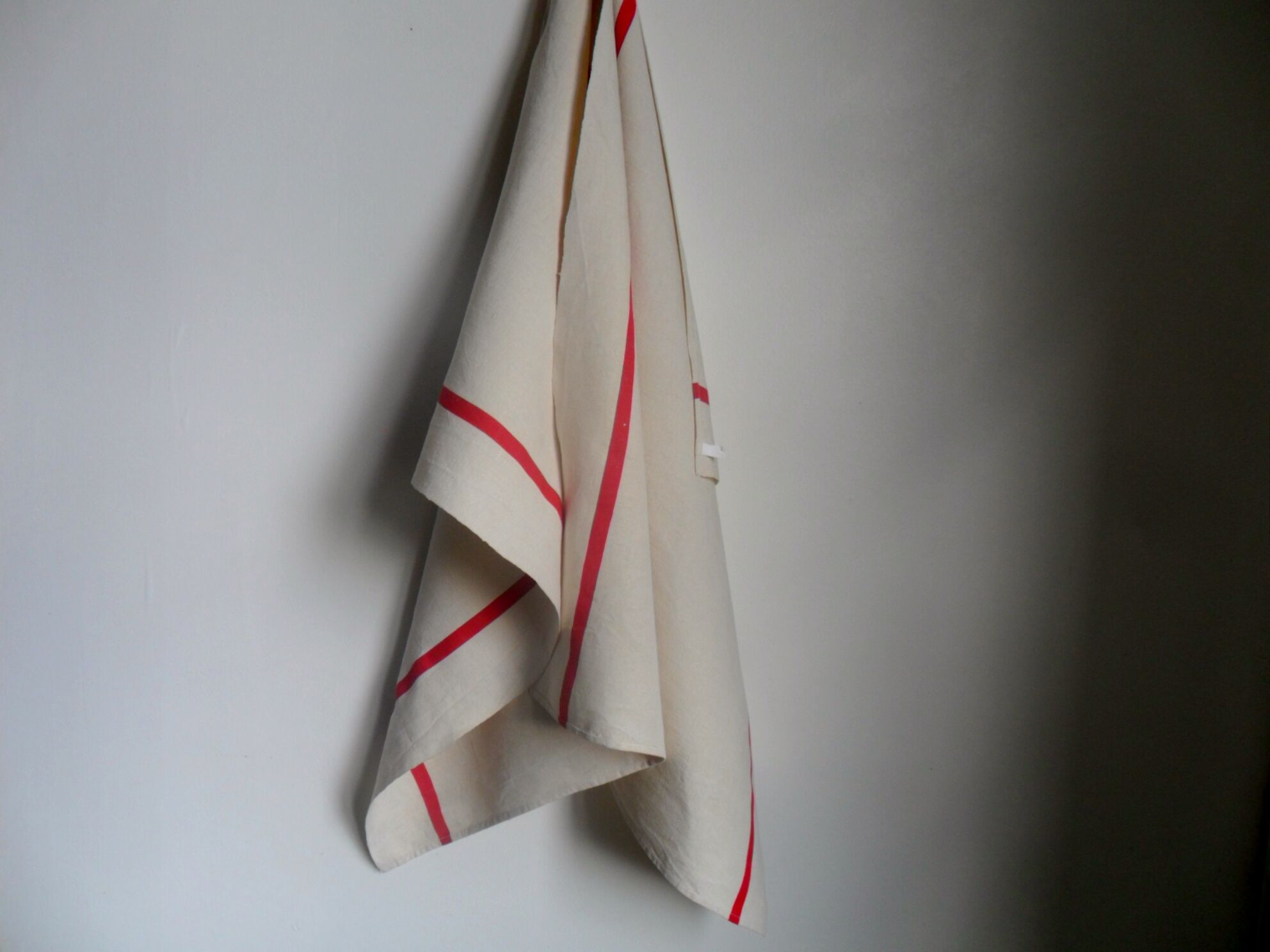 Set of 3 old linen towels