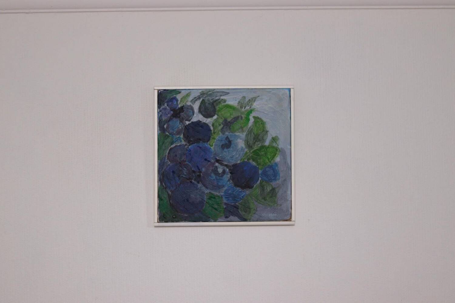 Swedish Oil on Canvas – “Blue Berries” by Martin Kallerup
