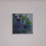 Swedish Oil on Canvas – “Blue Berries” by Martin Kallerup