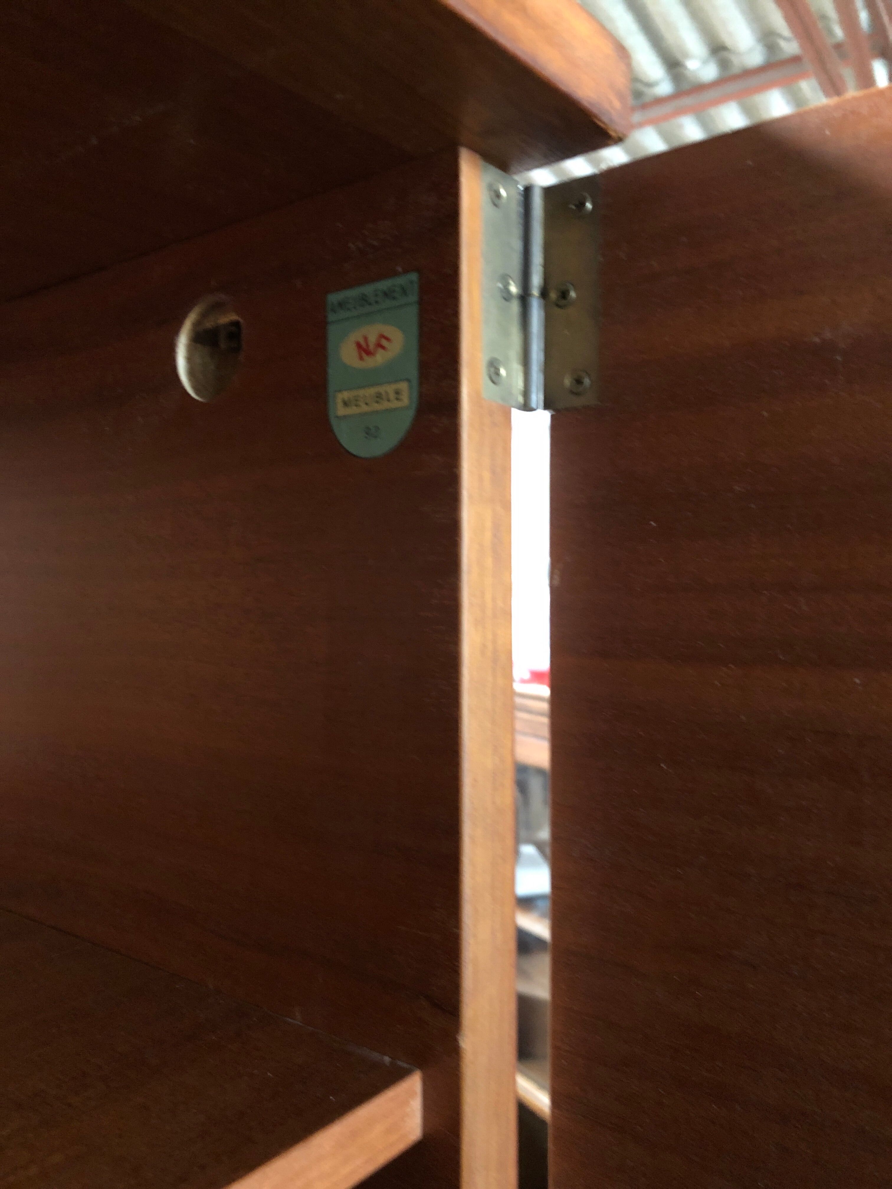 Teak wardrobe André Monpoix