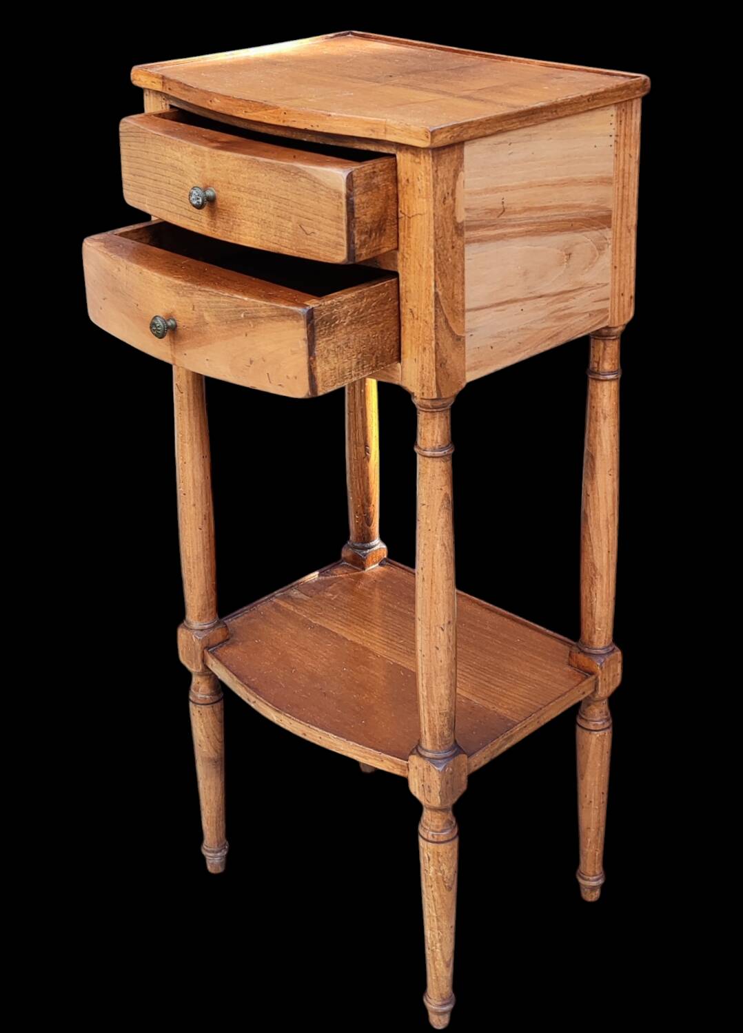 Old small piece of furniture, side table, bedside table