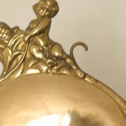Pair Of Mid Century Swedish Brass Sconces