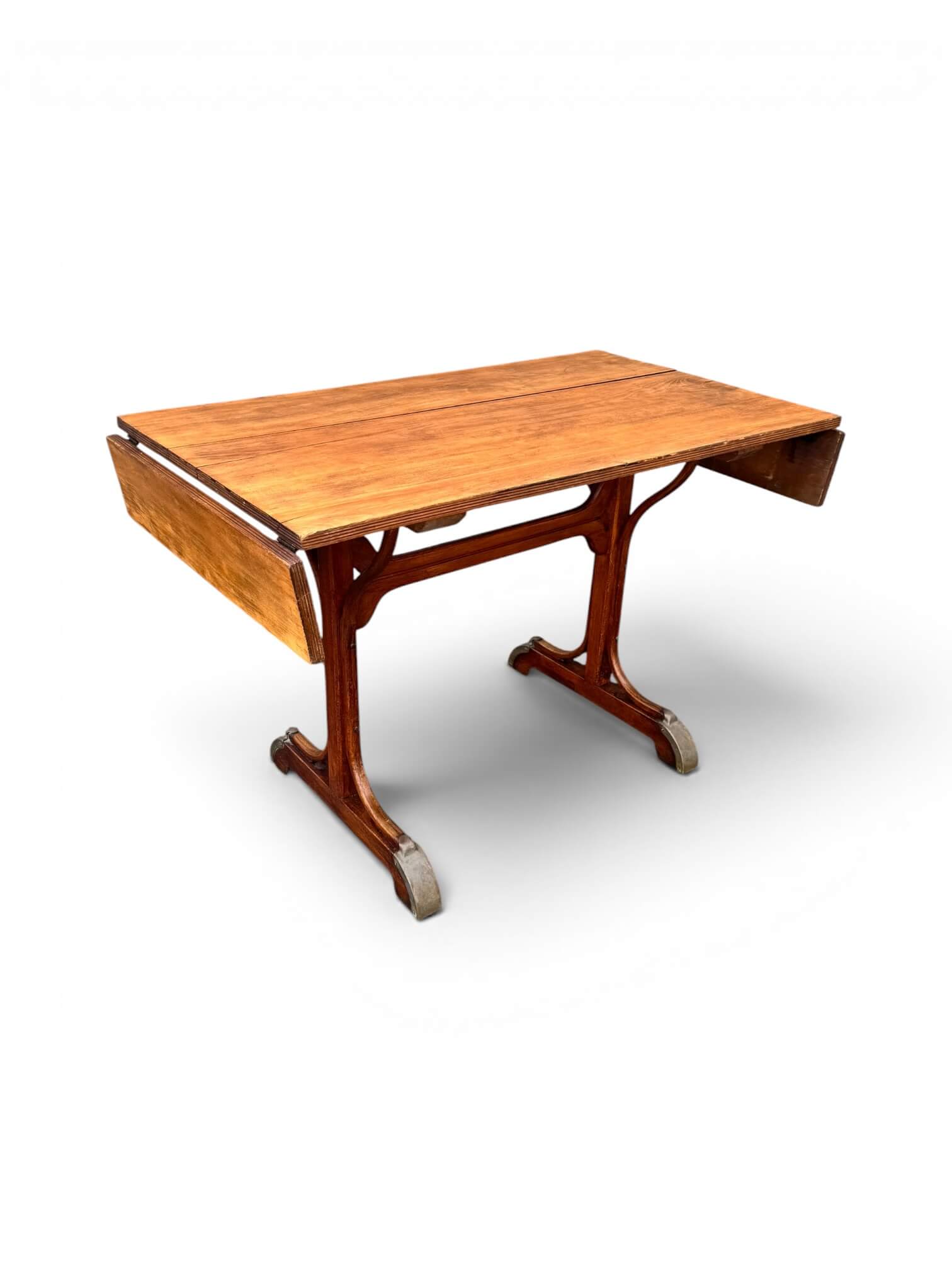Table de bistrot Thonet à abattants, 1900