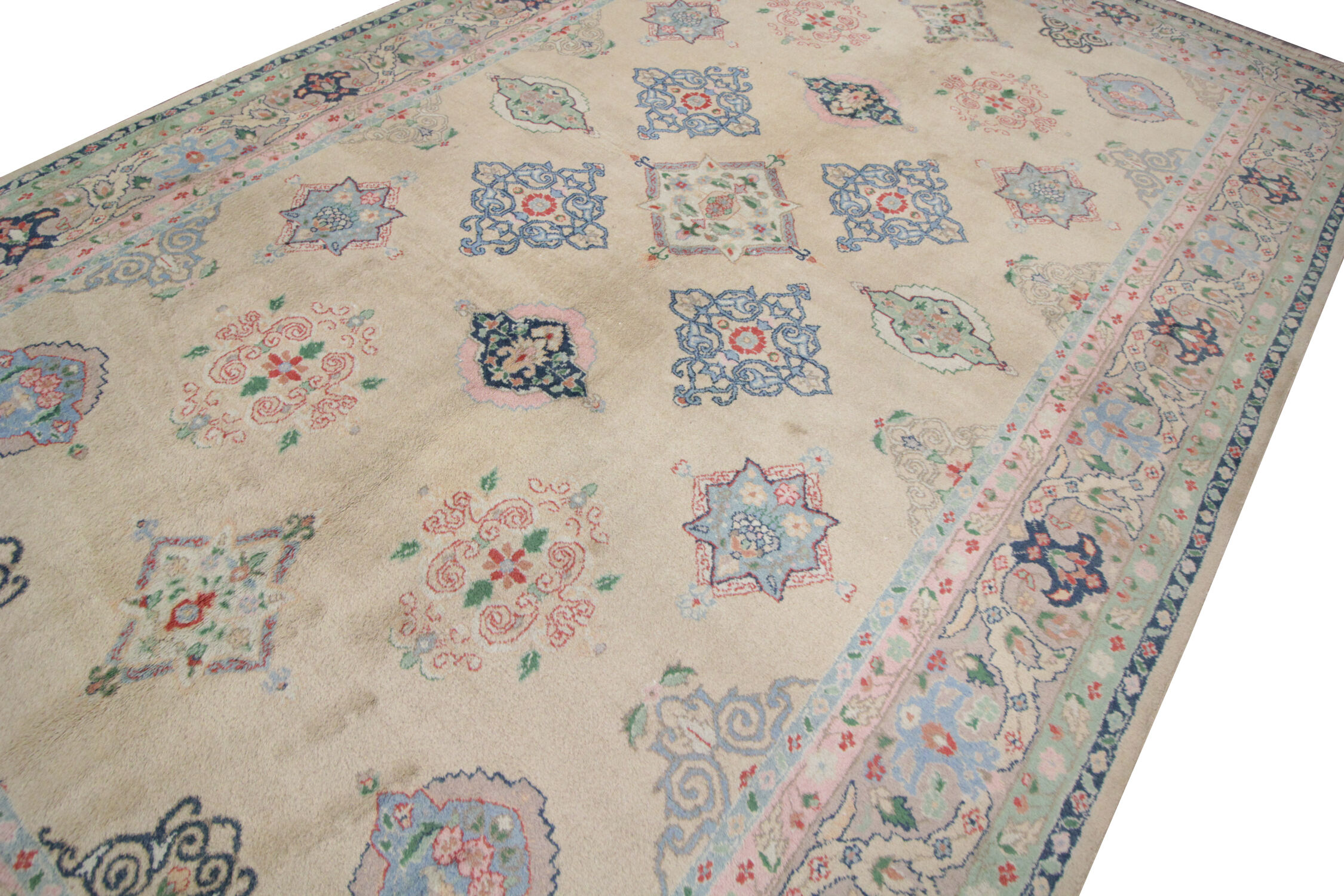 Handmade wool carpet 153x250cm