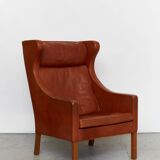 Børge Mogensen Wingback Chair No.2204 für Fredericia