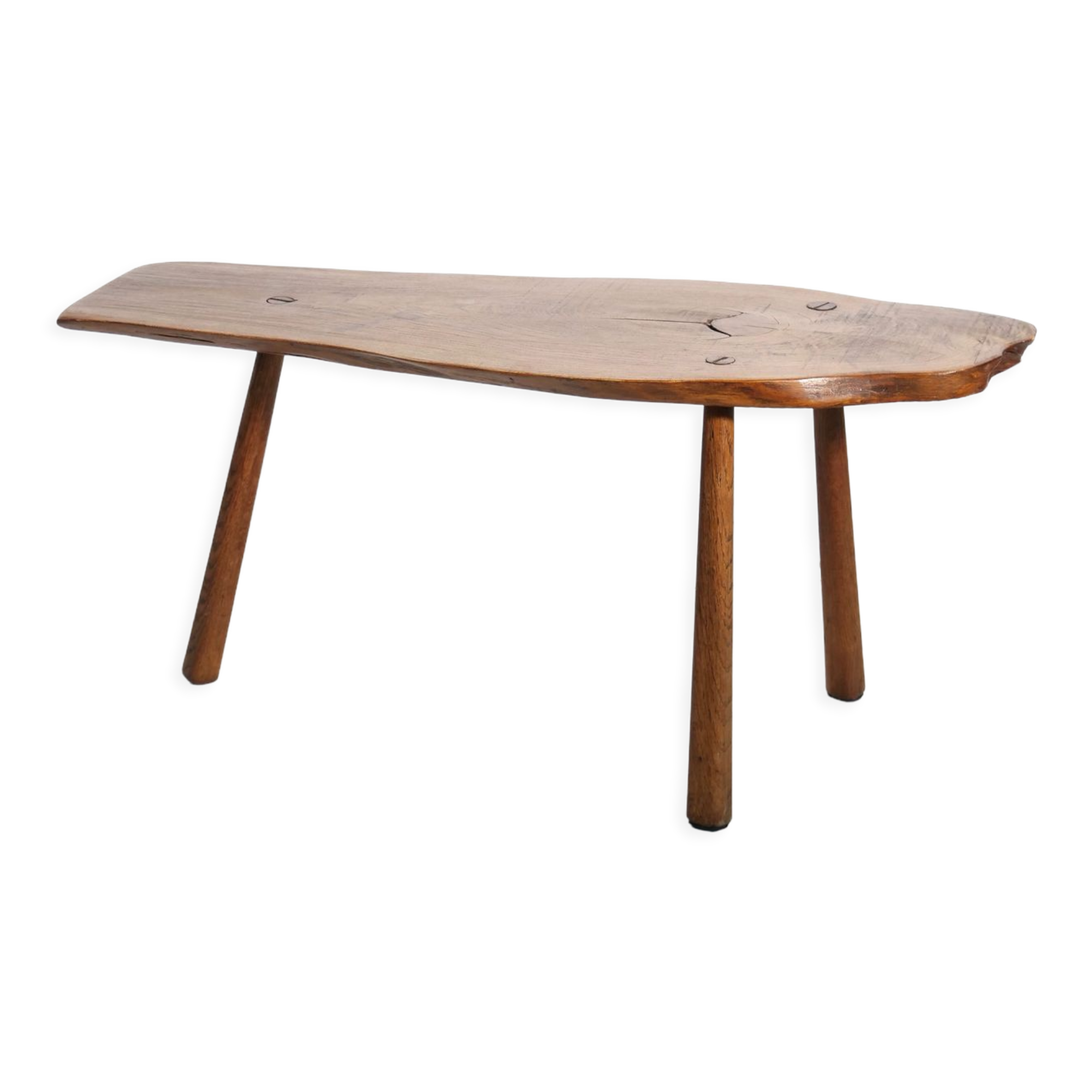 Brutalist tripod side table