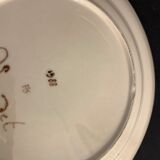 2 plates and 1 dish in Samadet earthenware