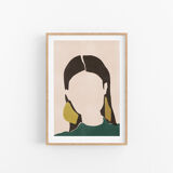 Affiche "Portrait 01" de Sacrée Frangine