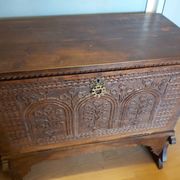 Buffet in Cedar from Lebanon and Aleppo pine from the 1950s