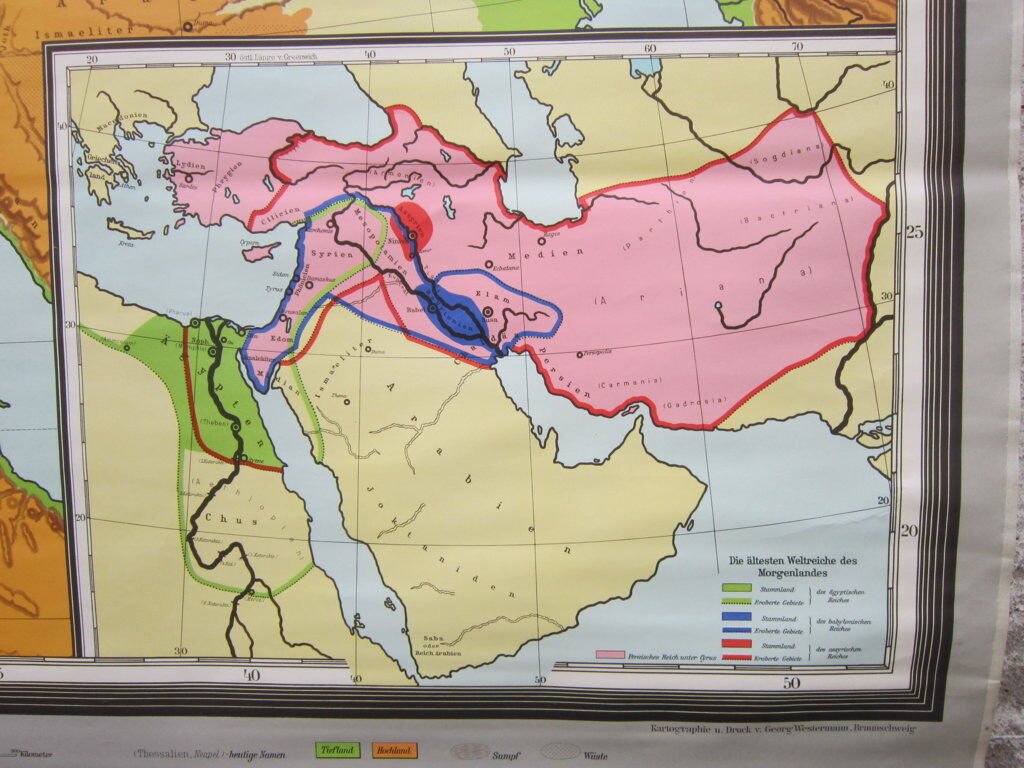 High school German Westermann map