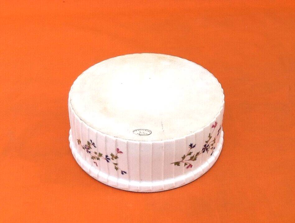 1930s souffle dish barbel decoration louis lourioux foëcy porcelain france