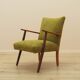 Green armchair, Danish design, 1960s, made in Denmark