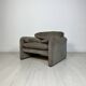 Fauteuil lounge Maralunga vintage des années 1970 par Vico Magistretti pour Cassina