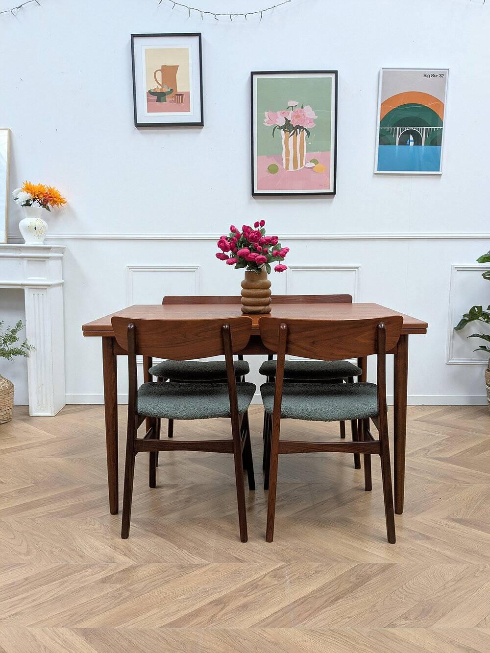Scandinavian dining table by Farstrup