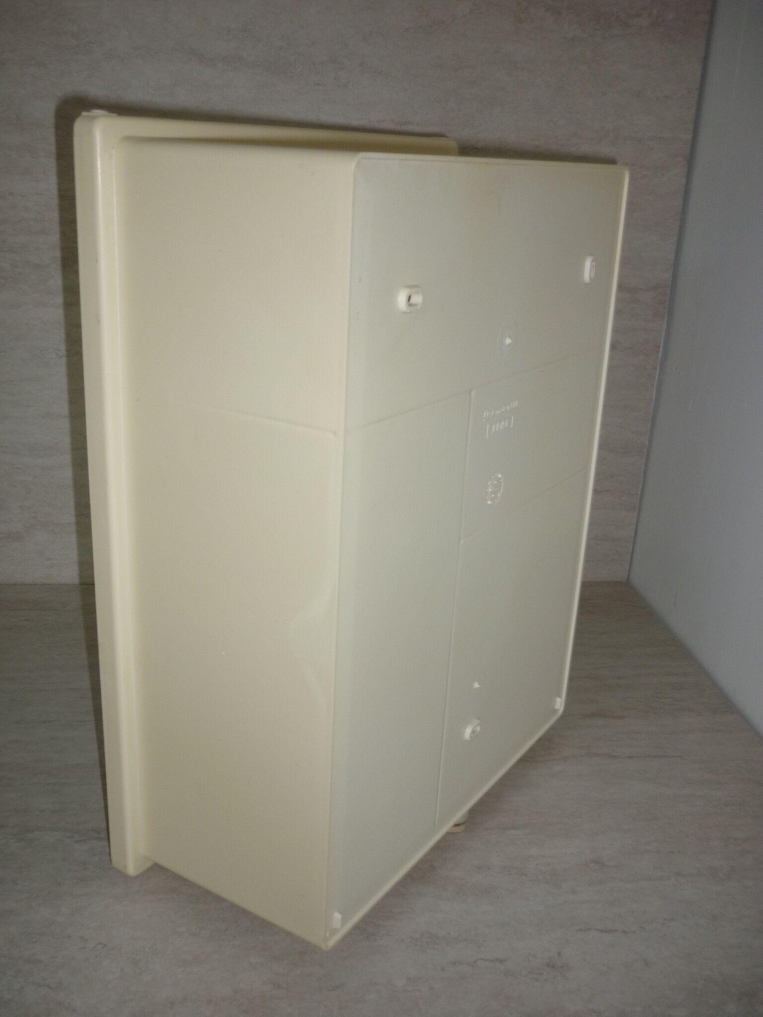 Vintage toilet cabinet with mirror