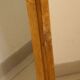 Oval mirror wooden frame 126 cm