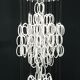 Suspension with tassel pendants
