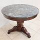 Empire side table in mahogany