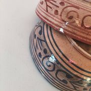 Pair of bowls signed A. Serghini