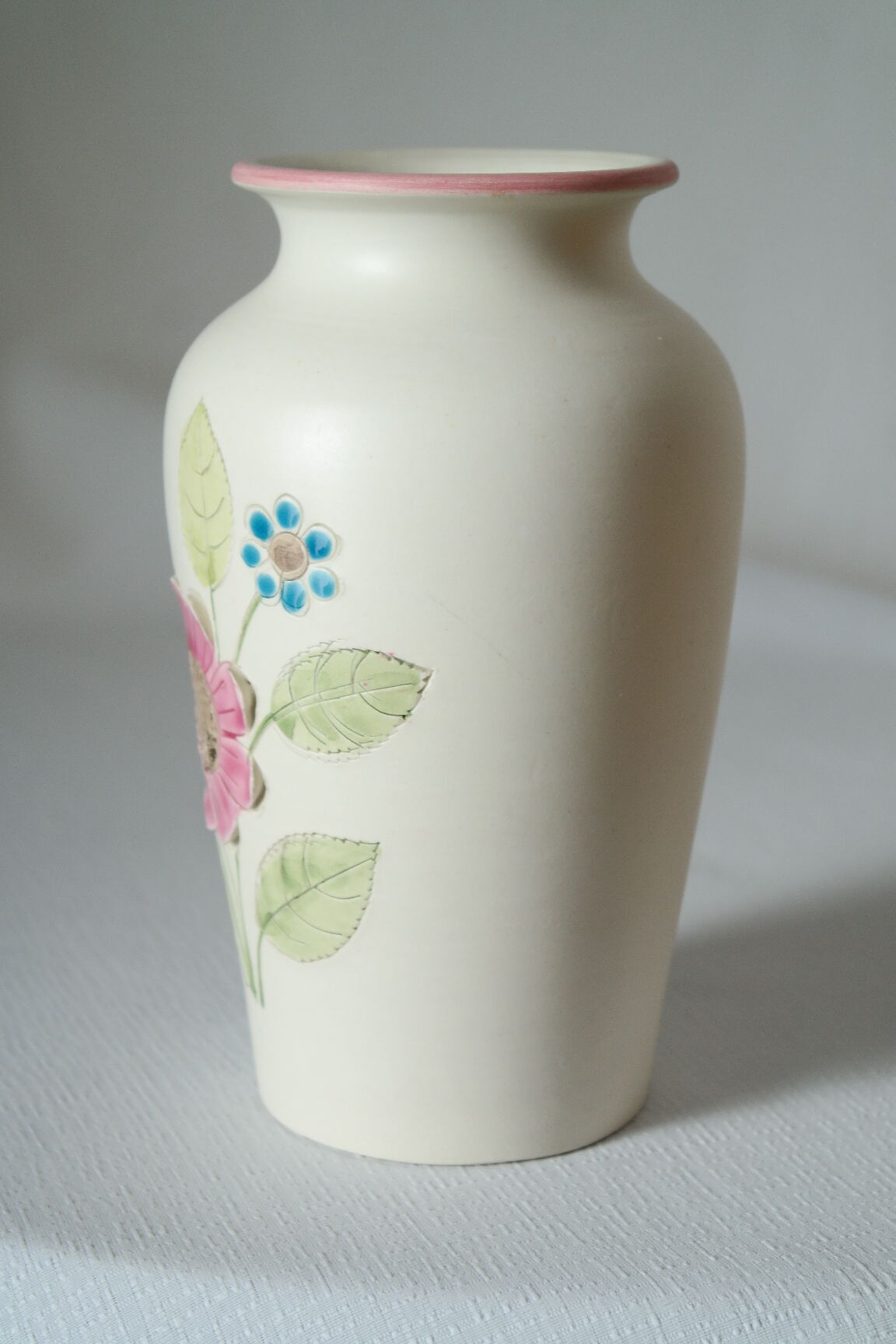 Vintage ceramic flower vase Italy Cadorev