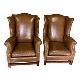 Wing club chairs