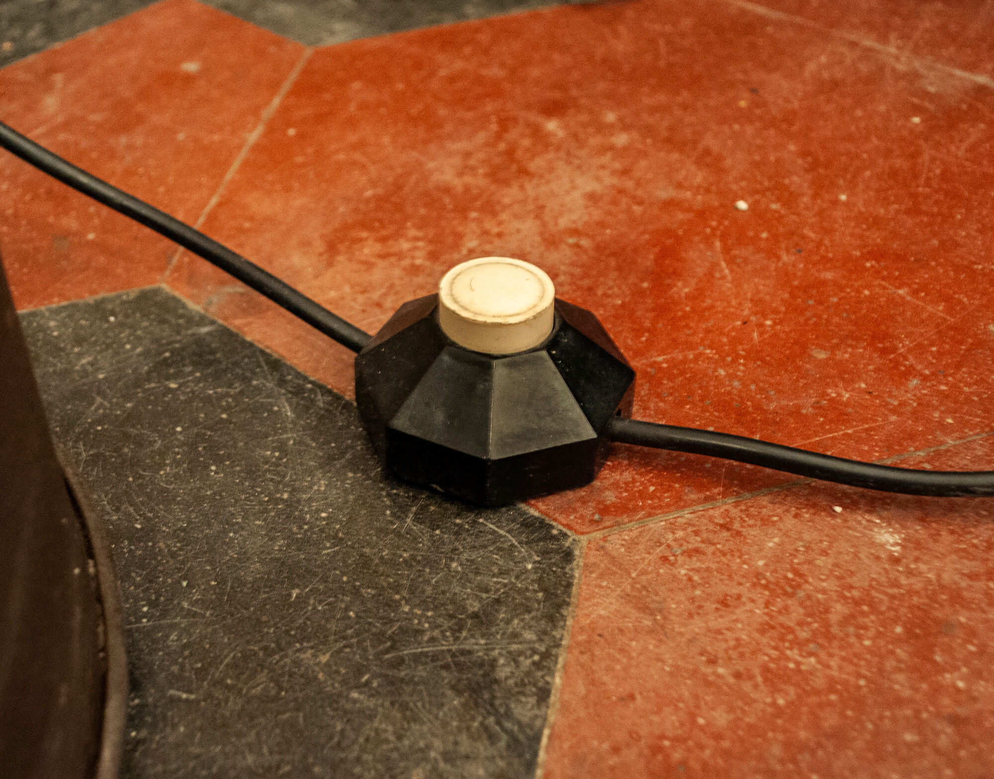 Floor lamp three brass lights by Reggiani 1970s