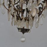 pendants chandelier style Louis XV period early nineteenth