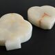 Vintage playing cards onyx ashtrays