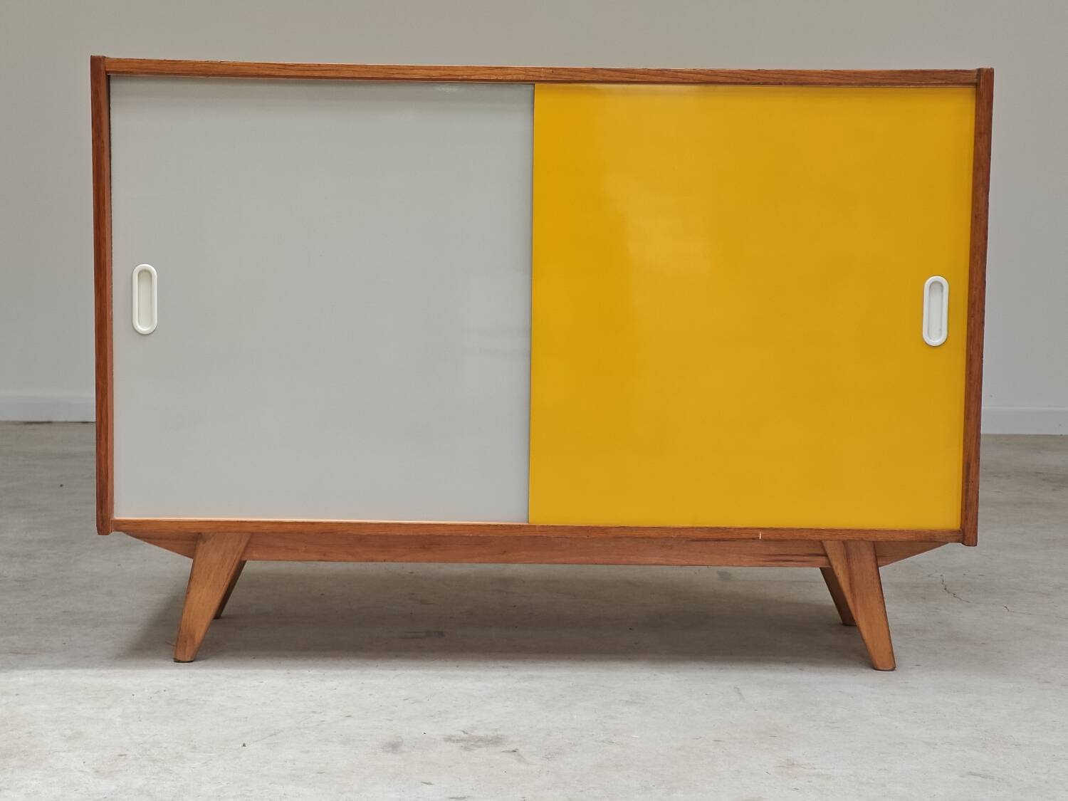 Yellow U 452 Commode Sideboard by Jiri Jiroutek for Interier Praha 1960