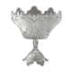 Cup on foot a fruit compotier glass crystal art deco