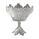 Cup on foot a fruit compotier glass crystal art deco