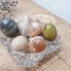 Lot 7 eggs natural stone