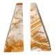 Serre-livres en onyx forme pyramide vintage