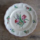 Lunéville earthenware plate