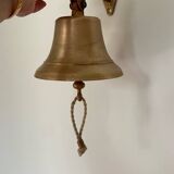 Vintage Solid Brass Wall Bell