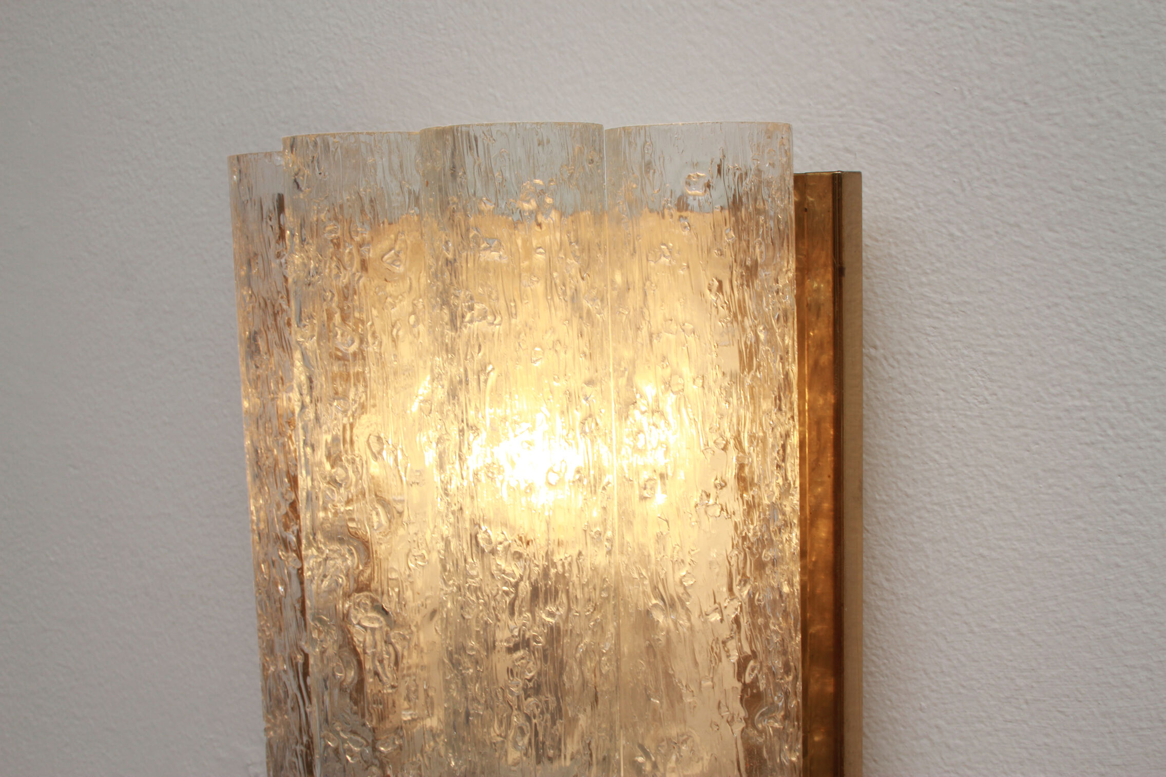 Couple of 1960s wall lamps by Doria