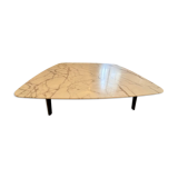 Fiorile model coffee table by poltrona Frau in calacatta marble
