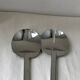2 new vintage Stockholm Boda Nova Salad Spoons