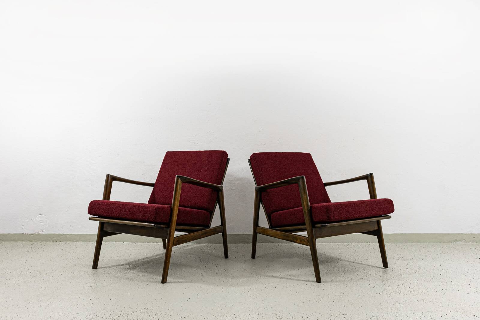 Chaises vintage, Type 300-139, SFM, Pologne, années 1960, ensemble de 2