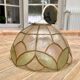 Suspension en nacre - Bouton de rose