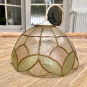 Suspension en nacre - Bouton de rose