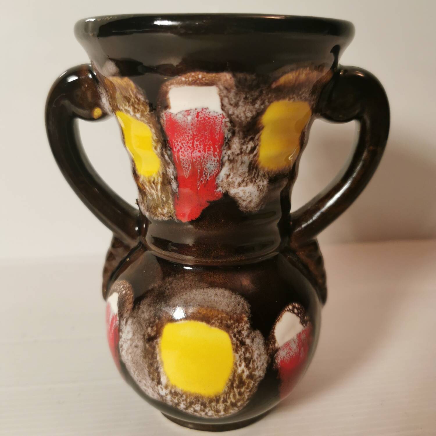 Vase in Pure Vallauris Style Numbered and Signed 50s/60s Vintage