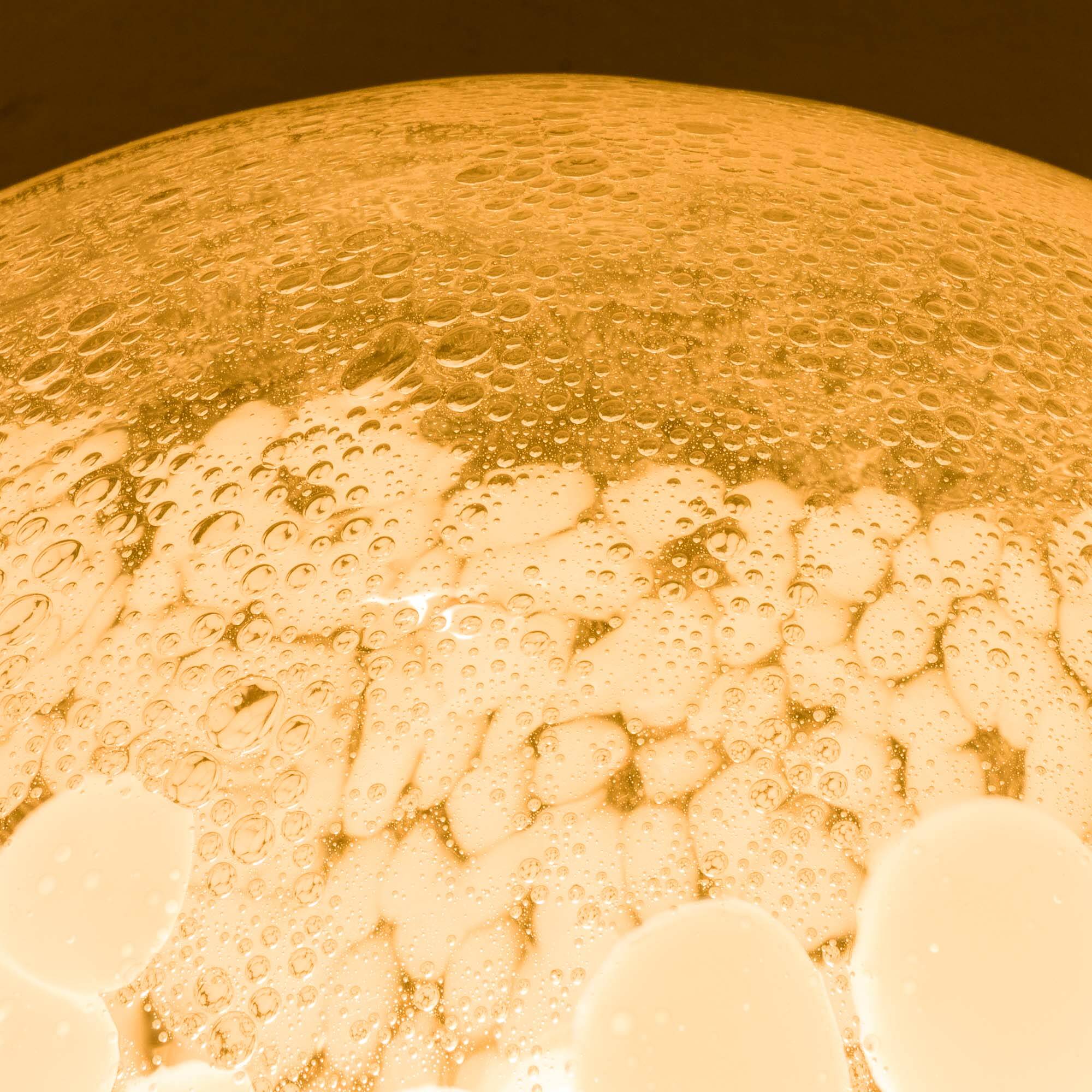 Space Age Murano glass  lamp by Carlo Nason, Mazzega, Italy, 1970s