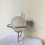 Paire d'appliques globe murale space age vintage 1970