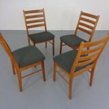 Danish Teak Dining Chairs by Korup Stolefabrik, 1970s, Set of 4