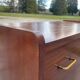 Vintage commode with tapered legs